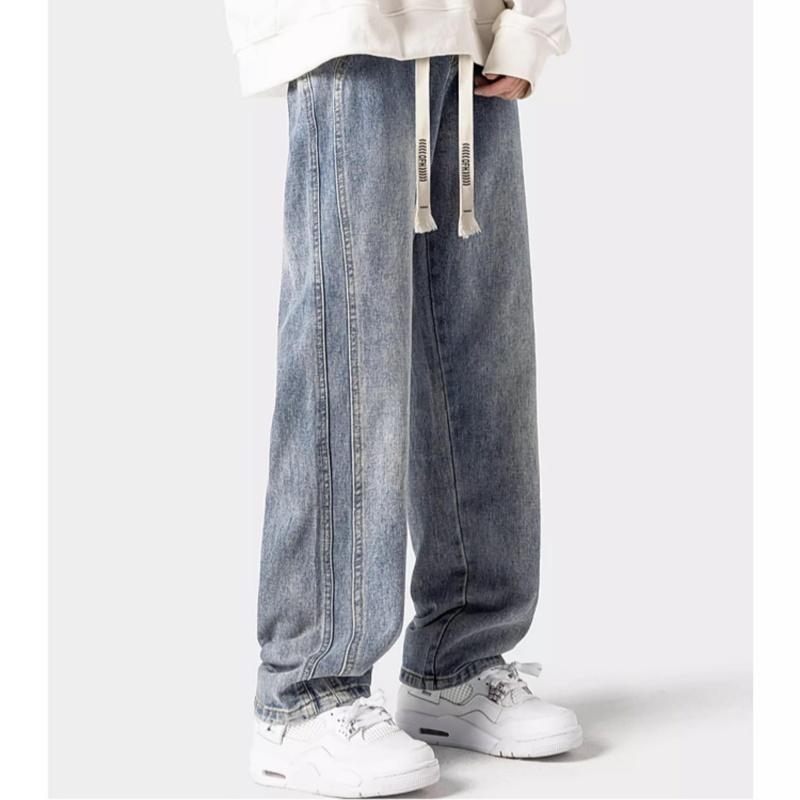 celana baggy jeans pria celana jeans korean style pria celana cowok panjang kekinian