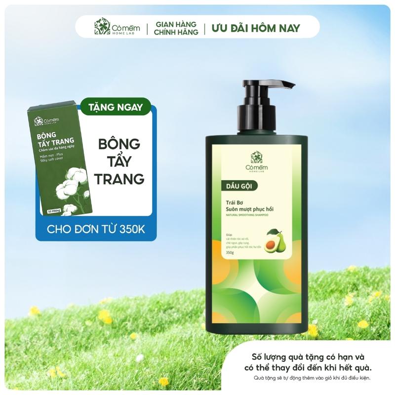 Dầu gội Trái bơ Suôn mượt Phục hồi Cỏ Mềm 350g