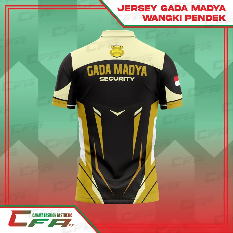 JERSEY WANGKI GADA MADYA DRYFIT /  KAOS WANGKI SECURITY GADA MADYA / JERSEY WANGKI GADA MADYA FULL PRINTING 3
