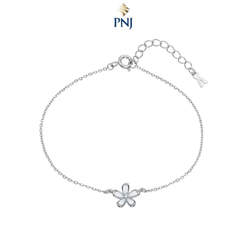 Lắc tay Bạc đính đá STYLE By PNJ XM00W060057