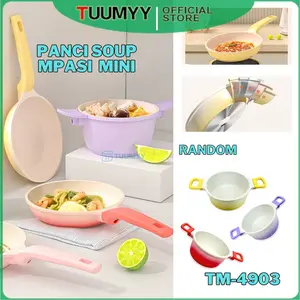 [COD] PANCI SET MPASI MINI 3in1 PANCI / TEFLON / PANCI SUSU TM-4900 / TM4902 / TM-4903 / TM-4904
