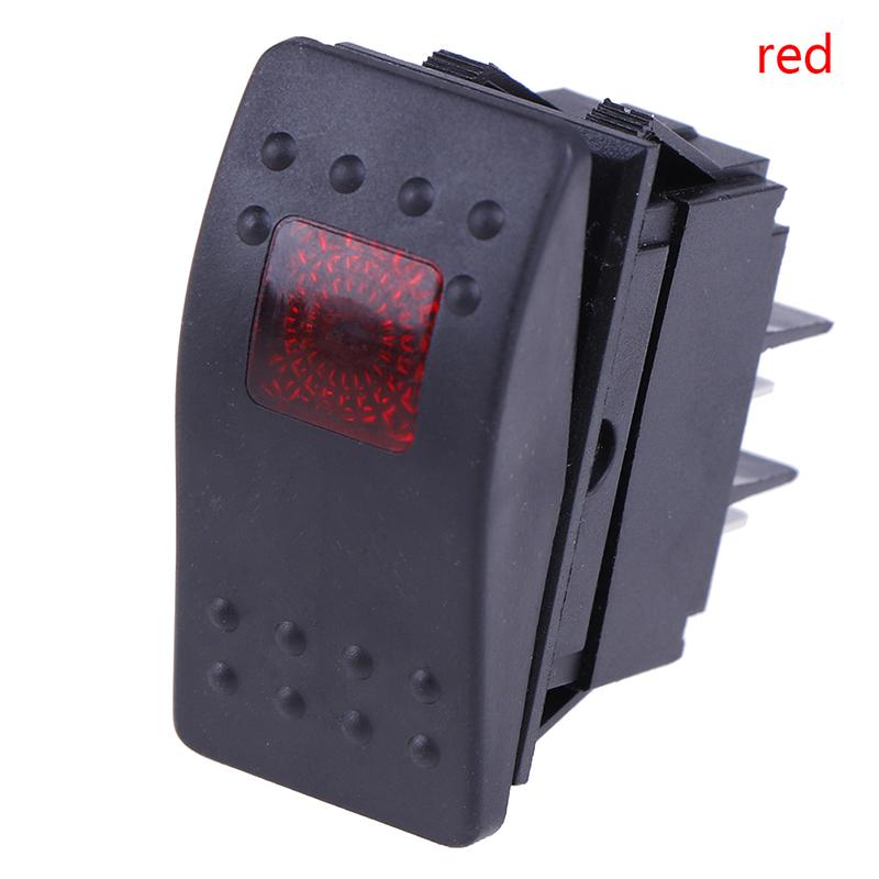 Product Introduction of Waterproof Rocker Toggle Switch Car Boat Marine Rocker Switch Button 4pin Switch 18