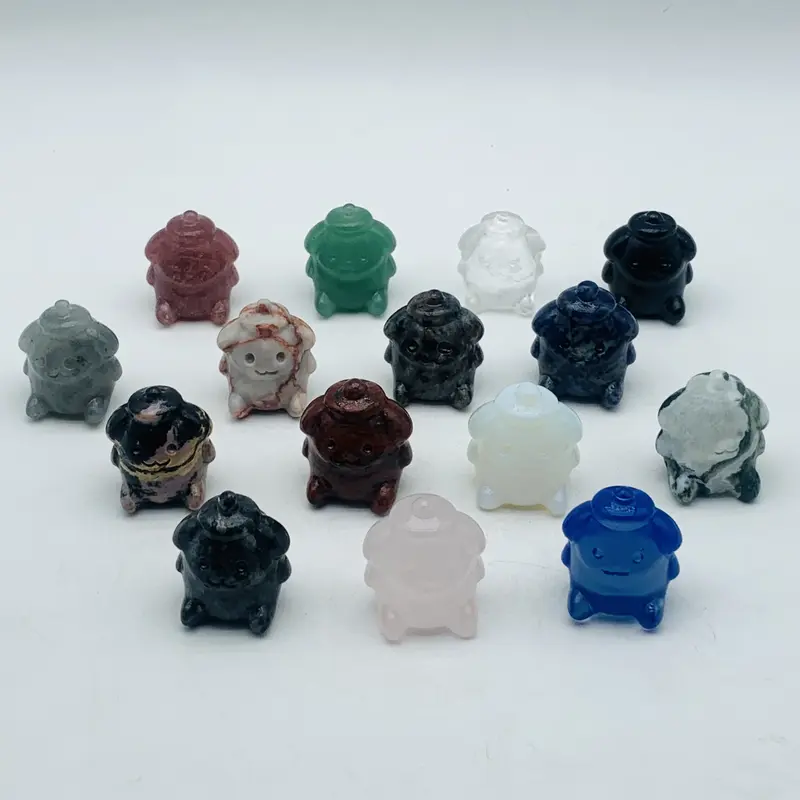 Different Materials Of Crystal Cartoon Characters Cinnadog, Melody, Kuromi and Pompom 3