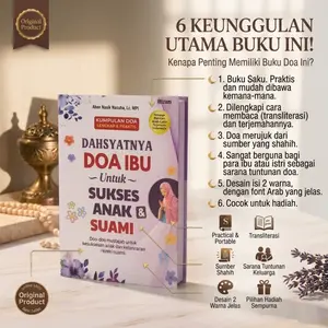 Buku Dahsyatnya Doa Ibu Untuk Sukses Anak & Suami - Kumpulan Doa - Buku Doa