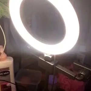 Holder Meja Ringlight 3in1 Lampu 16 Cm Gerobak Acc Holder Stand Lamp Holder Meja 3 In 1 Y216 Youtuber Live Streaming Mua Ring Light Foto Make Up stainless-steel garansi produsen aksesoris selfie