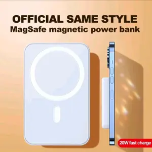 Powerbank magsafe Original 100% Official wireless support apel  12 13 14 15