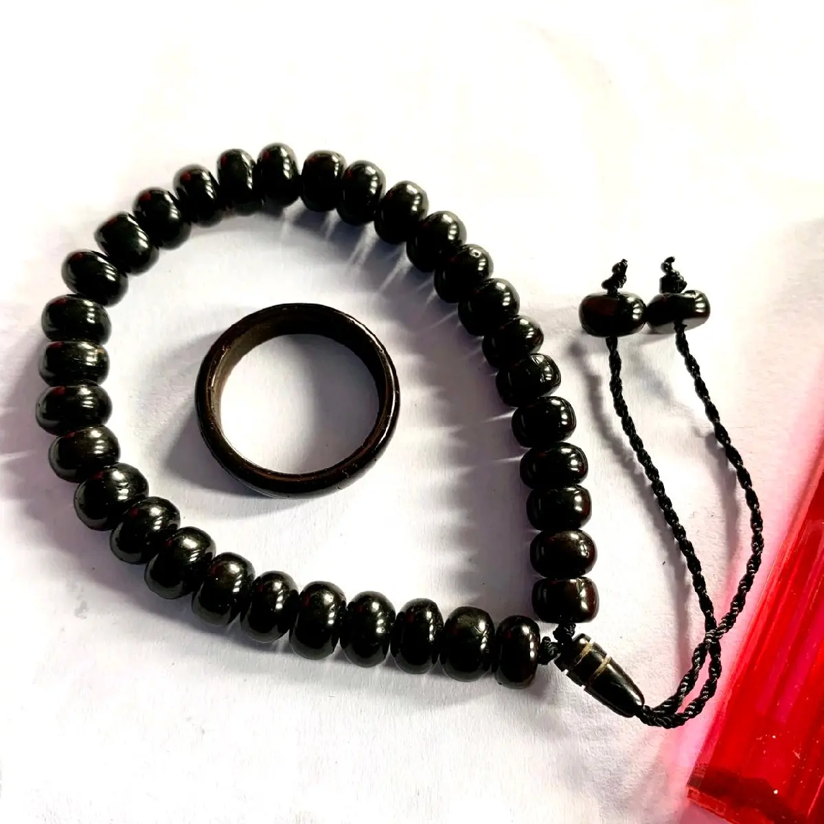 Gelang kayu kokka motif donat free cincin gelang kaukah