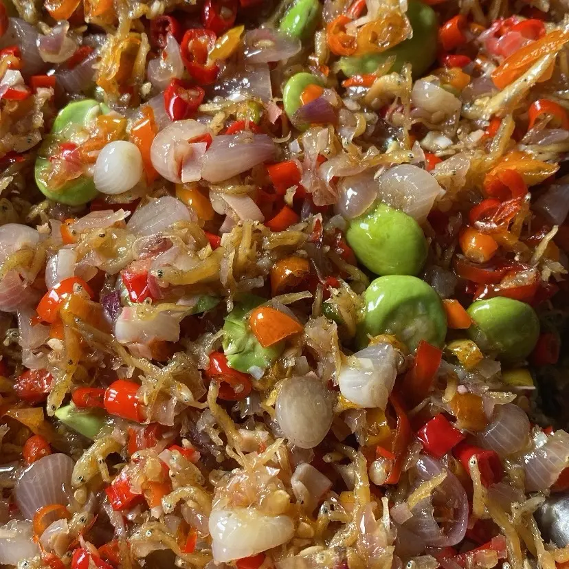 Sambal Papih Teri Kecombrang 200 gr penyedap