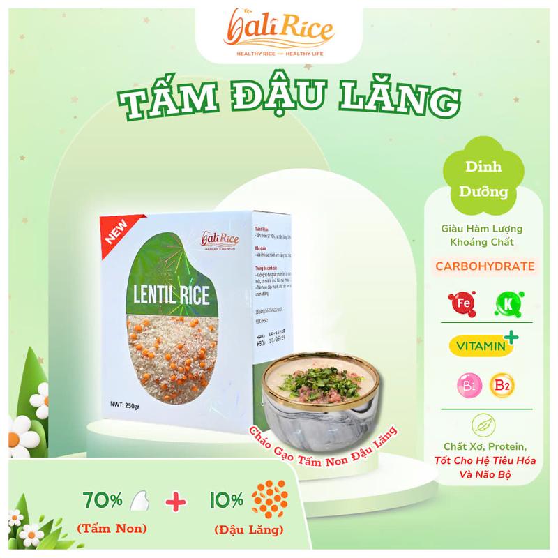 [BALIRICE] Set gồm 5 hộp (Khi mua 1 Set Tặng 1kg Tấm Thơm) Gạo Tấm Non Mix Hạt Dinh Dưỡng - Thương Hiệu BaliRice 4