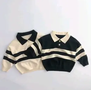 sweater rajut bayi/kerah polo