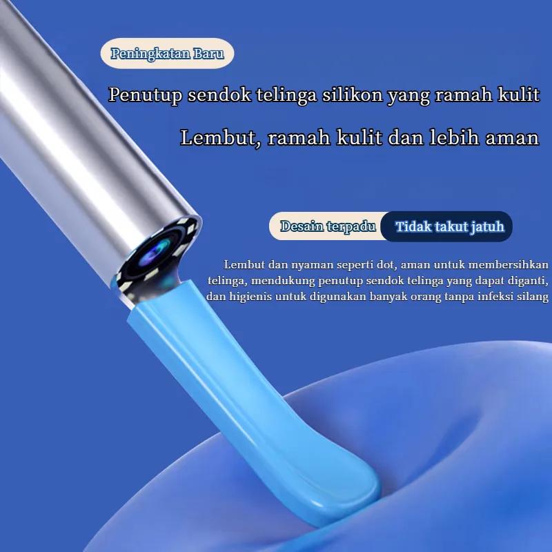 2025 KAKIMI Newest Alat Pembersih Telinga KorekKuping Kamera LED smart Visual Ear Stick WIFI waterproof Kotoran Removal Dilengkapi dengan empat tusuk telinga Cleaning korek kuping kamera alat pembersih telinga 2025 KAKIMI Newest Alat Pembersih Telinga KorekKuping Kamera LED smart Visual Ear Stick WIFI waterproof Kotoran Removal Dilengkapi dengan empat tusuk telinga Cleaning korek kuping kamera alat pembersih telinga