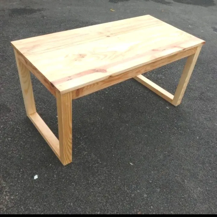 meja lesehan kayu jati belanda 1