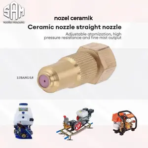 Nozel Keramik Lubang 0,8 & 1,2mm Tu26 / Nozel Thailand Hemat Air / Nozel Kuningan Ceramik / Nozel Sprayer 2Tak & Sprayer 4 Tak