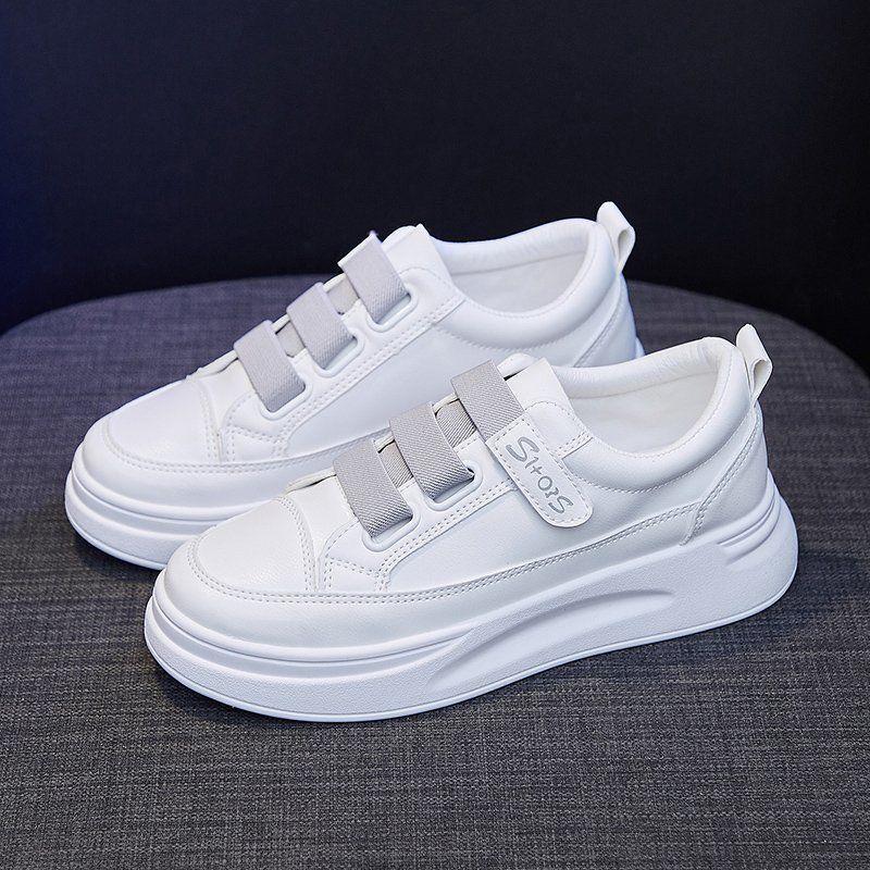 Sepatu Wanita Sneaakers Sport Kets Low Top Tali Karet Velkro Fashion Korean Style Kasual Shoes Sepatu Wanita Sneaakers Sport Kets Low Top Tali Karet Velkro Fashion Korean Style Kasual Shoes