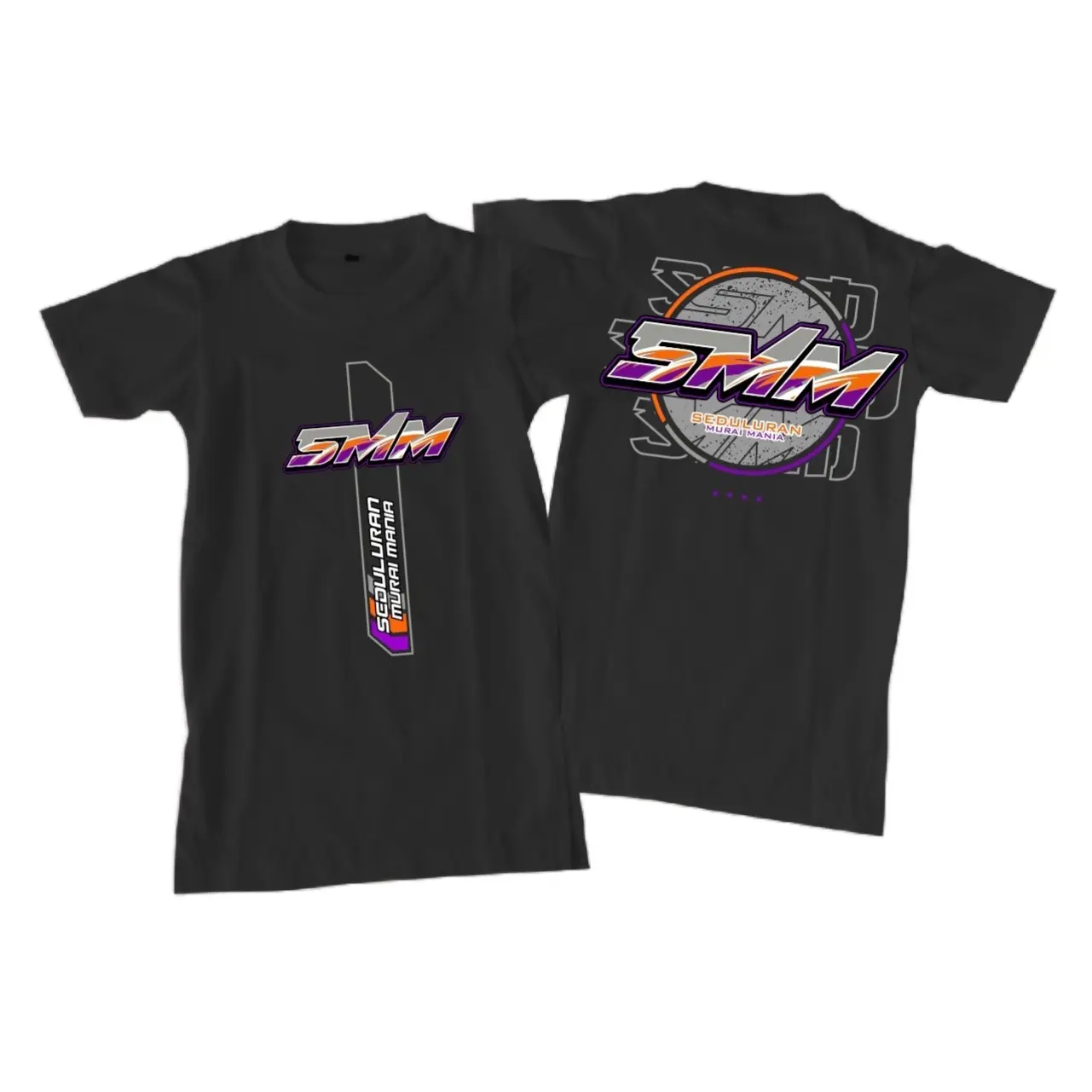 Kaos SMM desain RACING sablon plastisol premium Pria Katun