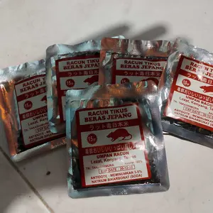 Dapat 5 pcs Racun Tikus Beras Jepang Siap Pakai Basmi Tikus Hingga Tuntas