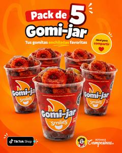 Pack 5 Gomi-Jar Gomitas Enchiladas