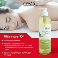 Gambar Deviti Massage Oil Combo 2 Pcs Minyak Pijat with Vinidi Green Tea 500 mL BPOM - Not Specified dari Deviti Kota Administrasi Jakarta Barat 5 Tokopedia