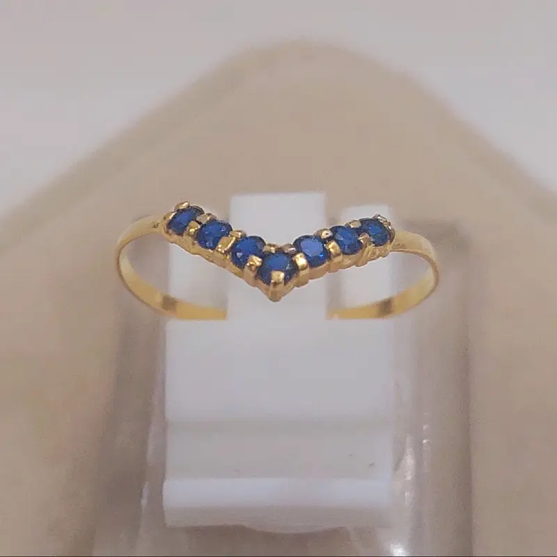 Cincin fuji warna mata tujuh 0,5 gram 3