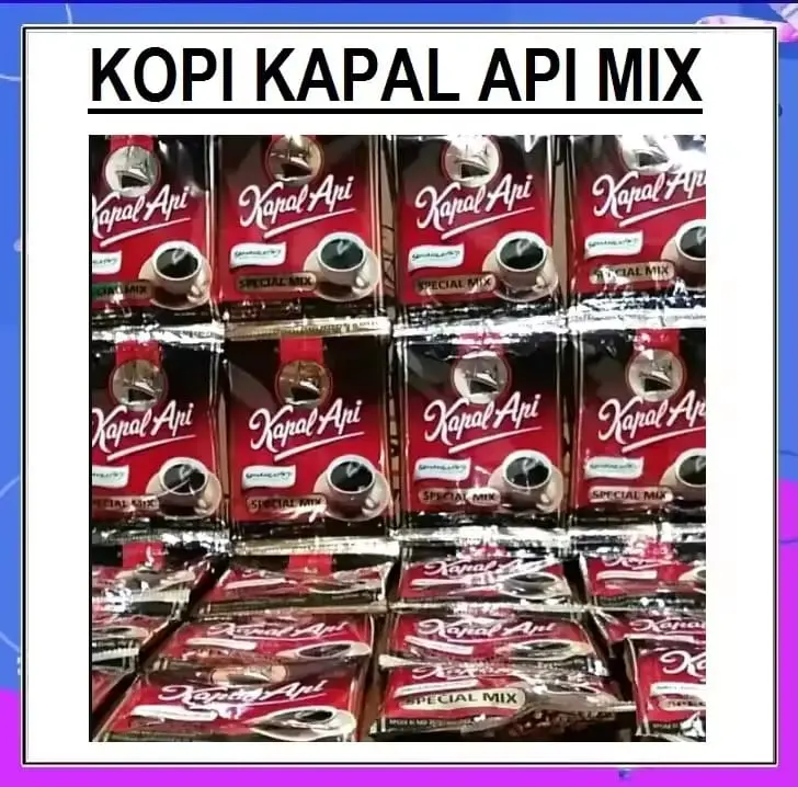 1 RENCENG KOPI KAPAL API SPECIAL MIX PLUS GULA 2