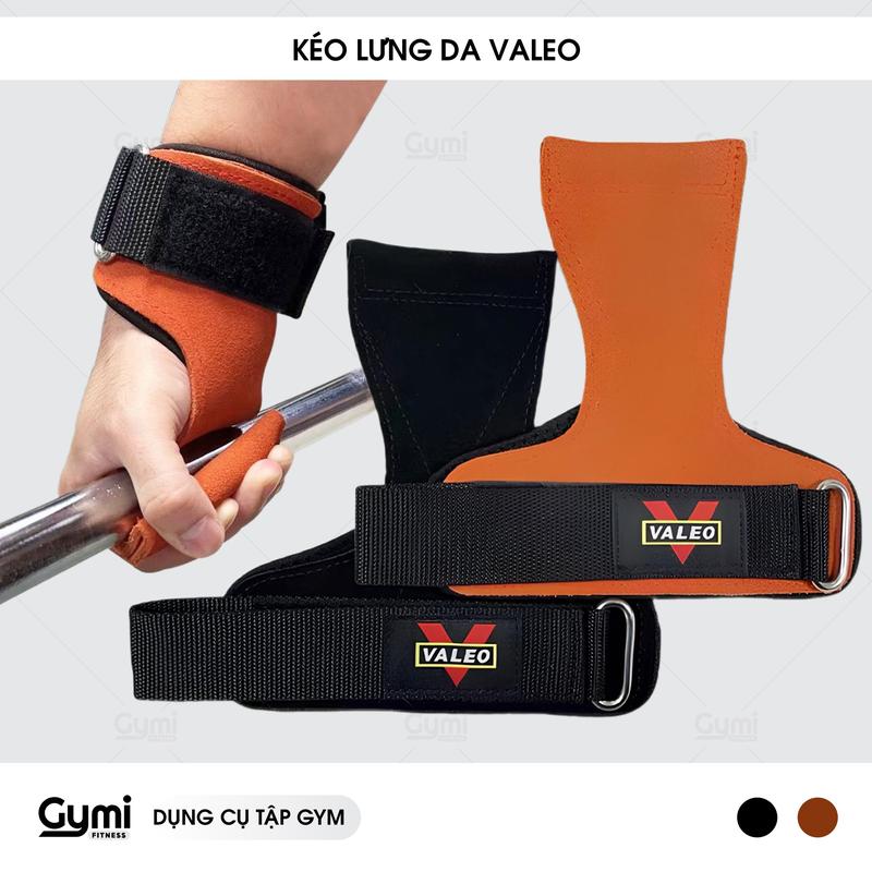 Dây Kéo Lưng VALEO - Quấn Cổ Tay Lifting Strap Da Valeo