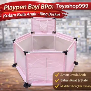Kolam Mandi Bola Keranjang Mainan Anak Playpen BP01 mainan anak mandi bola tempat mandi bola pager anak Bayi Pagar Speeds