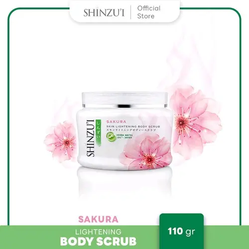 shinzui skin lightening body scrub 110gr 5
