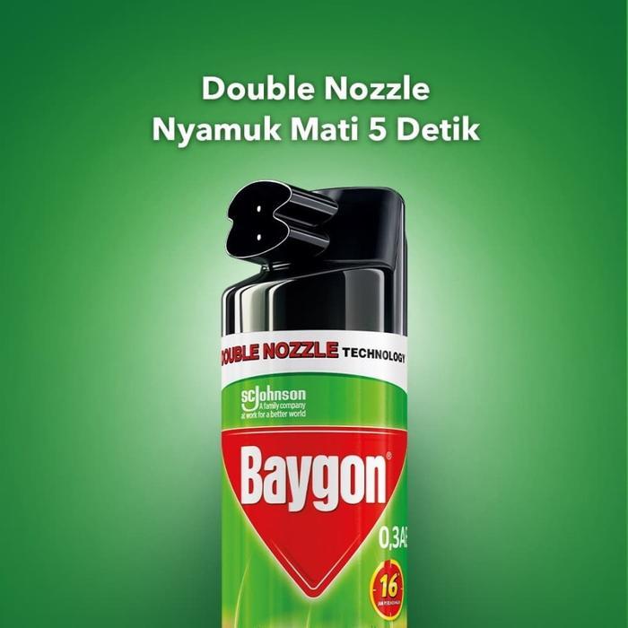BAYGON CITRUS FRESH. Nyamuk Lalat Kecoa - 600 ml - Fruity Breeze