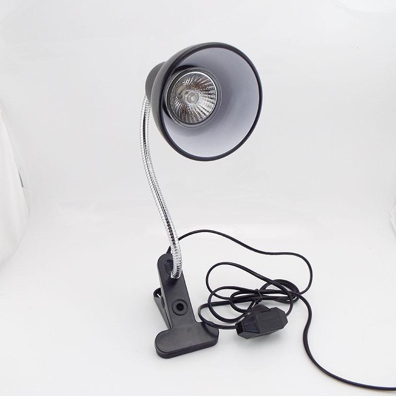 Product Introduction of UVA+UVB 220V Reptile Heating E27 Base LED Lamp Deck Holder Tortoises Bulb Turtle Light Clip  SGK 196