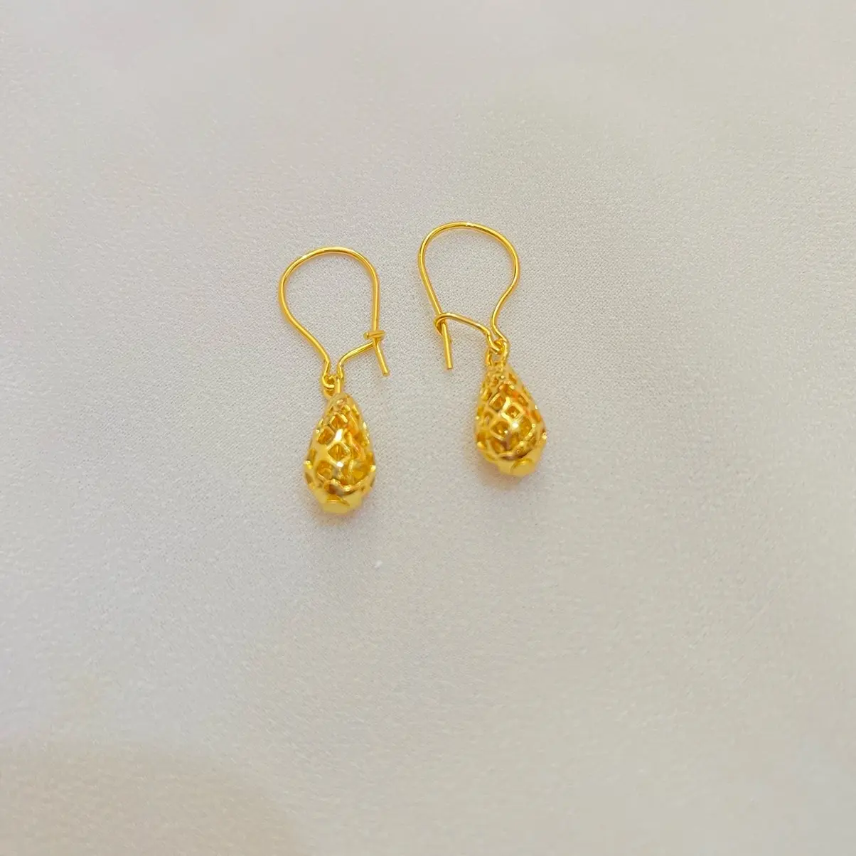 Anting Labu Lapis Tembaga Asli Anti Luntur Dan Alergi Dipakai