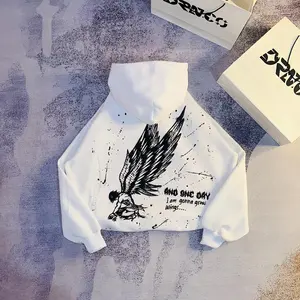 DRN.CO Hoodie BOXY RAD1OHEAD Sablon Foaming Bahan FLACEE Premium Desain Unik Tampilan Menarik Merek Terkenal