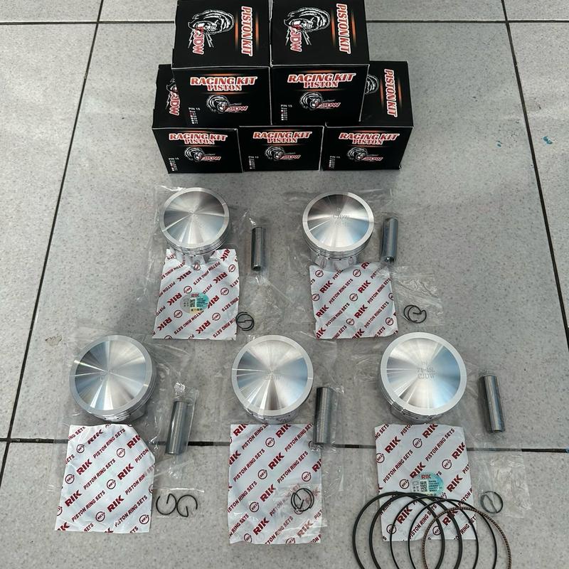 Piston kit CJDW pin 15 herex gl mp tiger tersedia ukuran 67 68 69 70 71 0