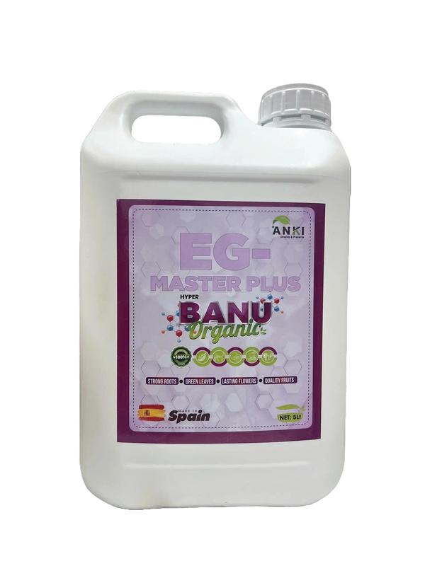 Can phân bón hữu cơ Hyper BANU Organic 5 Lít rong tảo biển (nguyên đai nguyên kiện) nhập khẩu Châu Âu