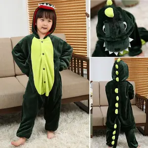 ONESIE DINO GREEN Anak Kostum Cosplay Kigurumi Karakter Dinosaurus