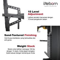 Gambar Home Gym 3 Station 150LBS iReborn Factor - Alat Fitness Gym Olahraga Rumahan dari iReborn Fitness Surabaya Kota Surabaya 3 Tokopedia