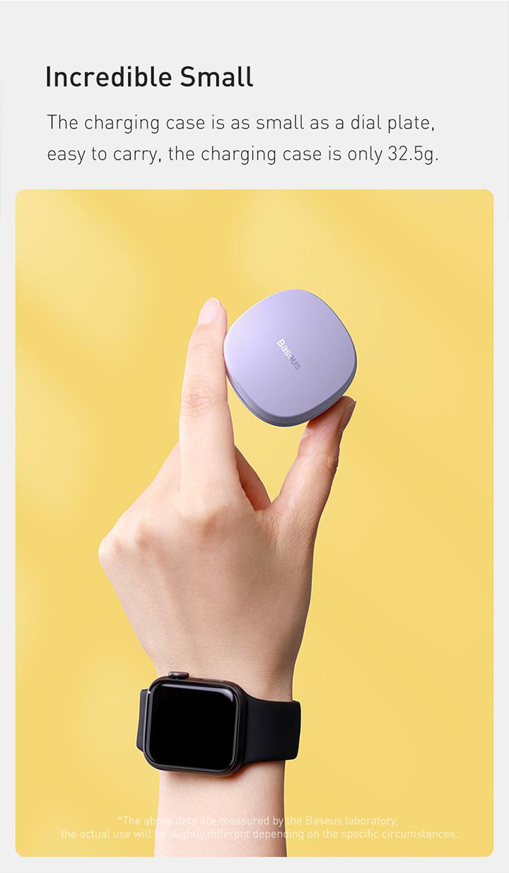 Product Introduction of Baseus Encok WM01 True Wireless Bluetooth Earphone Pengurangan Kebisingan Tahan Air Mini Earbuds TWS Headphones Biru 34