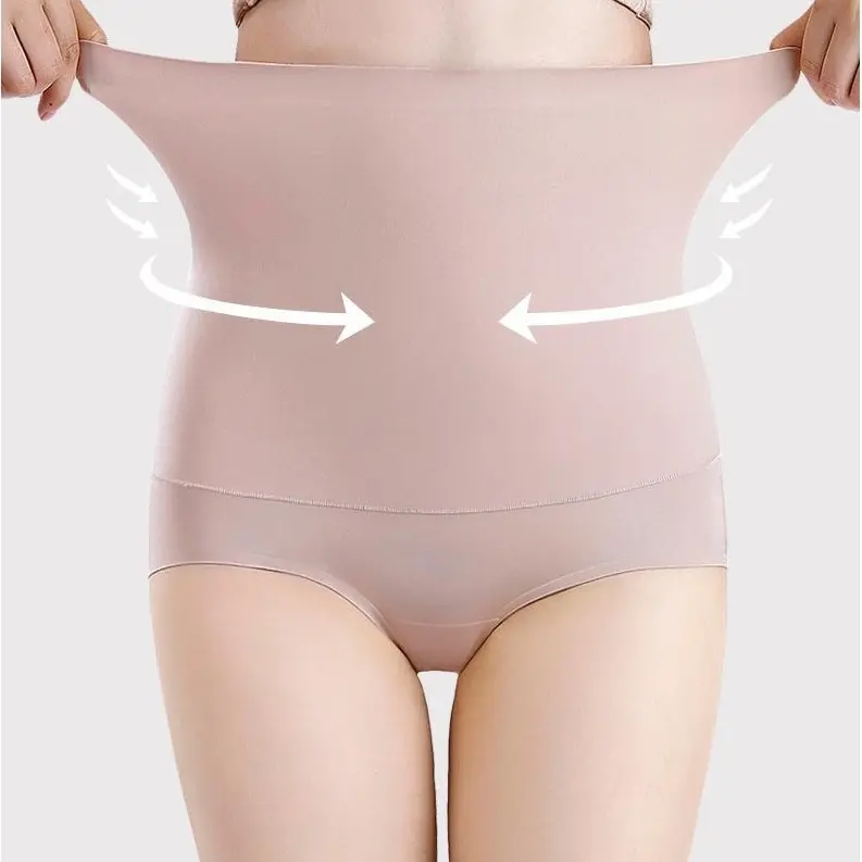 New lightweight and breathable high-waist butt shaping training pants underwear for belly shaping without curling bodybuilding belt shaping pants upgraded version strong belly control slim postpartum shaping seamless large size underwear 2.0