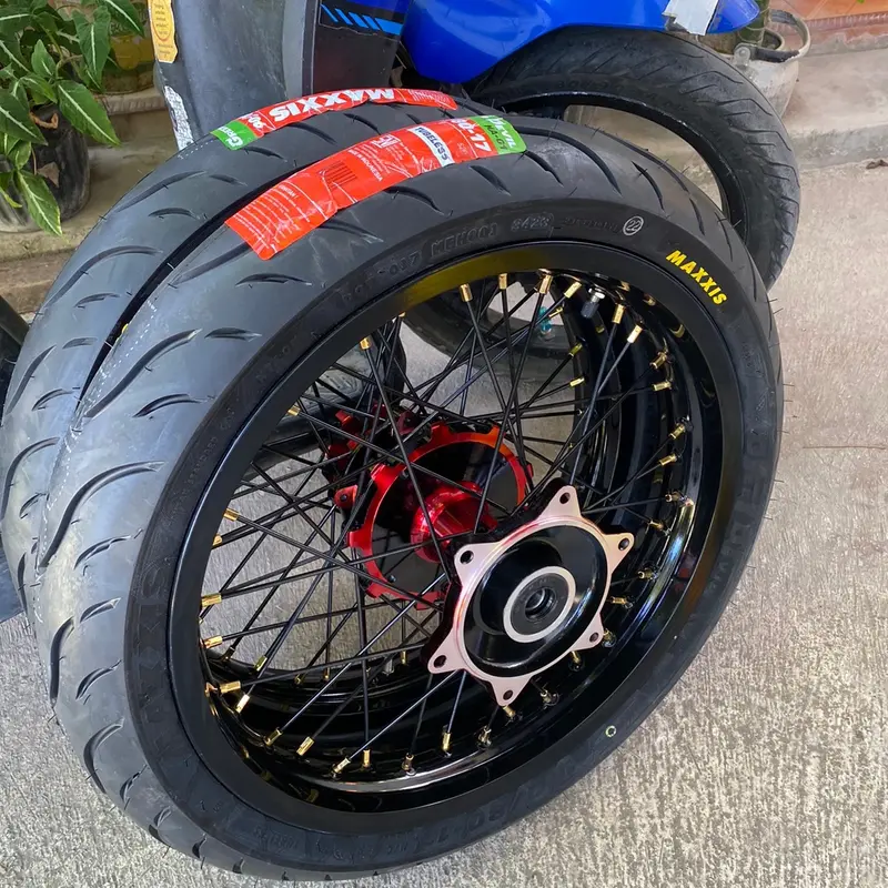 Velg Rossi 215 250Tromol CRF FredayRuji WilwwodBan Maxxis 100/80 90/80 - Motorcycle 1
