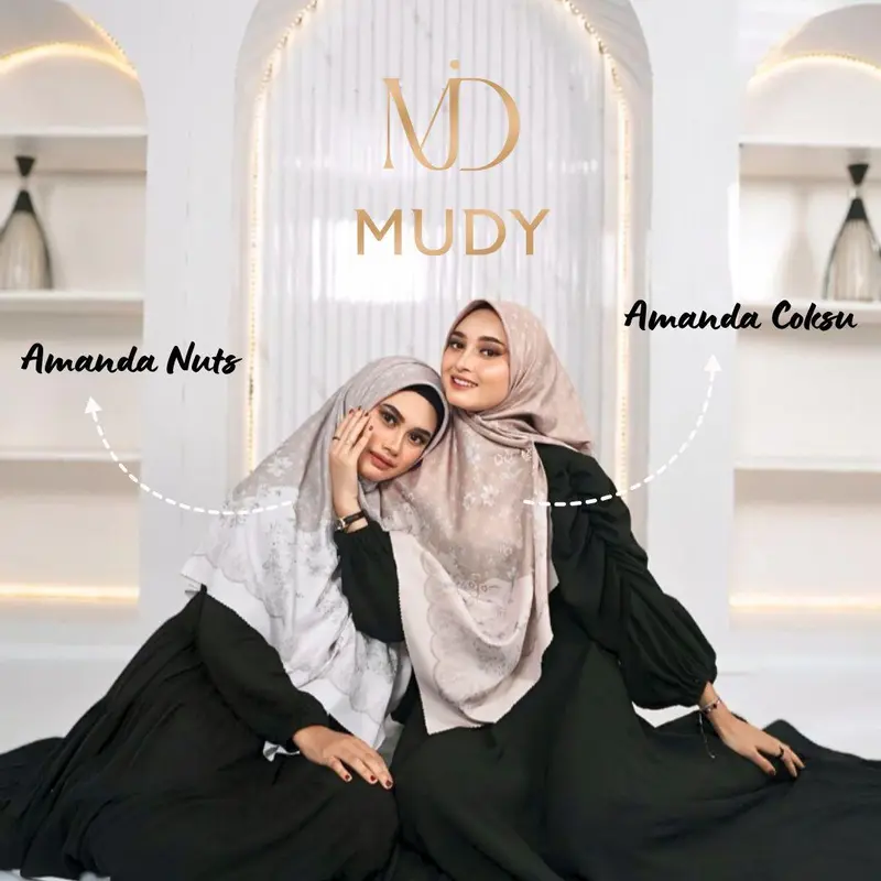 Hijab Segiempat Motif Syari Mudymudy 6
