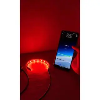 LAMPU LED ALIS DEMON EYE LAMPU DEVIL EYE RGB CONTROLLER KONEKSI BLUETOOTH 12 LED 12/24V 23CM 3