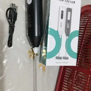 Goto [COD] Shane Milk Frother Hand Mixer Pengaduk Kopi Electric Portable