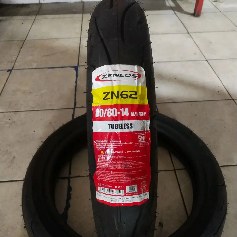 BAN ZENEOS ZN62 80/80-14 Tubeless
