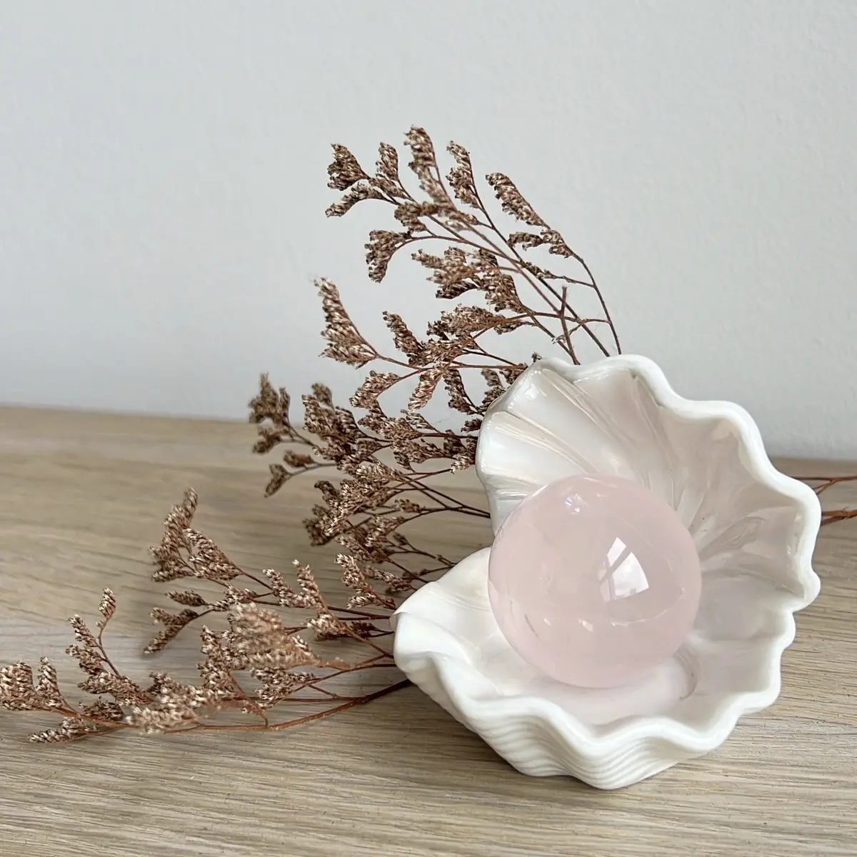 Rose Quartz Sphere (without holder)