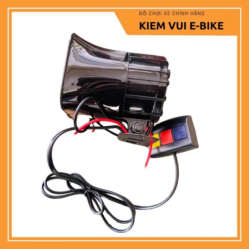  Còi xe 3 chế độ có điều khiển Âm Thanh lớn dành cho ô tô xe máy xe đạp điện Còi kèn 3 tiếng Phụ Kiện Phụ Tùng 