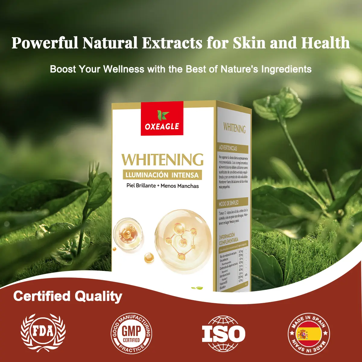 【SOTYA Oxeagle】 Whitening and anti-freckles Achieve Flawless Skin With Sotya Oxeagle 60 Capsules Skincare Brightening