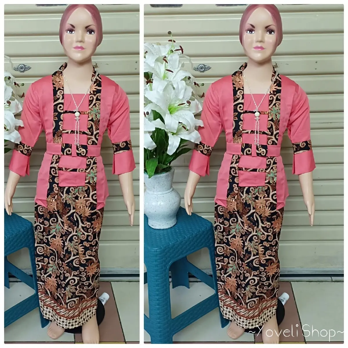 KEBAYA ELNIRA ANAK/ KEBAYA KUTUBARU ANAK/ KEBAYA BROKAT ANAK/ BATIK ANAK PEREMPUAN/ KEBAYA MODERN ANAK/ OBRAL KEBAYA ANAK TERBARU KEKINIAN