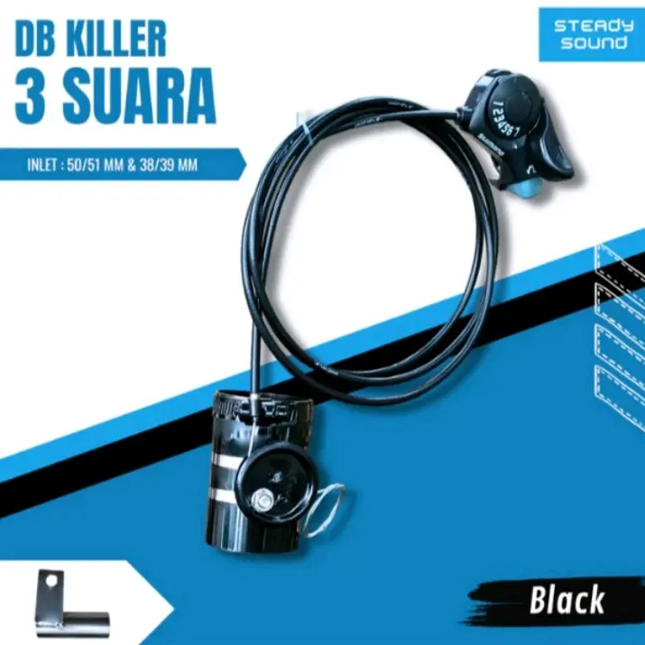 db killer 3suara untuk knalpot motor racing dan brong 4