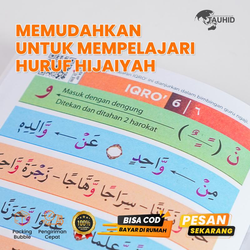Promo Bundling Duo Latin 4 Code A4 + Iqro QR - Mushaf Alquran Latin dan Terjemahan - Alqosbah 7