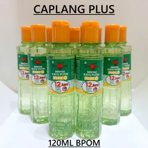Cap Lang Minyak Kayu Putih Plus 120Ml Tahan 12 Jam Menghangatkan & Menghindari Gigitan Nyamuk