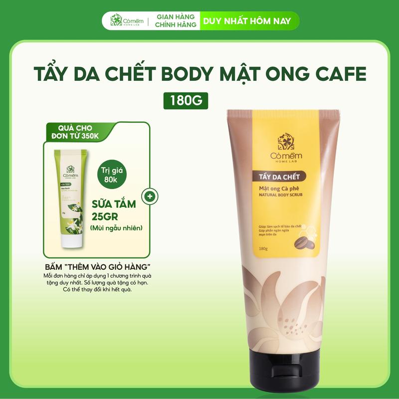 Tẩy Da Chết Body Mật Ong Cà Phê Làm Sạch Da Cho Da Mịn Màng Sáng Sạch Cỏ Mềm…